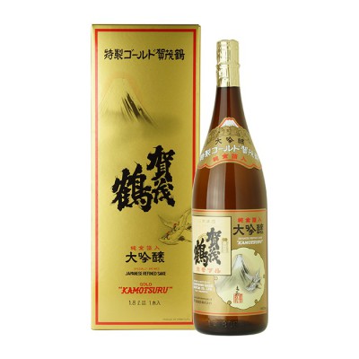 【日本酒(大吟醸酒)】広島県〔賀茂鶴酒造〕特製 ゴールド賀茂鶴 1,800ml