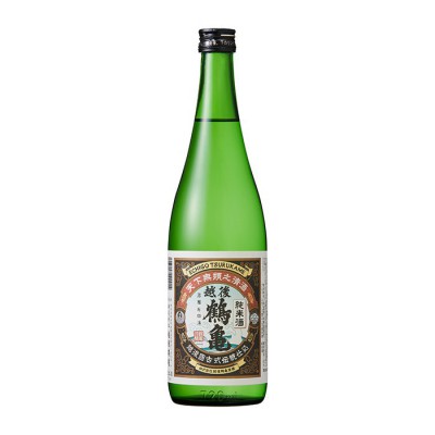 【日本酒(純米酒)】新潟県〔越後鶴亀〕越後鶴亀 純米 720ml