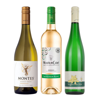 【ワインイベント】代表的な白ワインのブドウ品種を知る飲み比べ3本セット