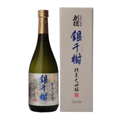 【日本酒(純米大吟醸酒)】秋田県〔秋田清酒〕刈穂 純米大吟醸 銀千樹