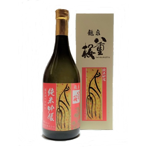 日本酒(純米吟醸酒)】岩手県〔泉金酒造〕龍泉八重桜 純米吟醸 火 日本酒(純米吟醸酒)】岩手県〔泉金酒造〕龍泉八重桜 純米吟醸 火