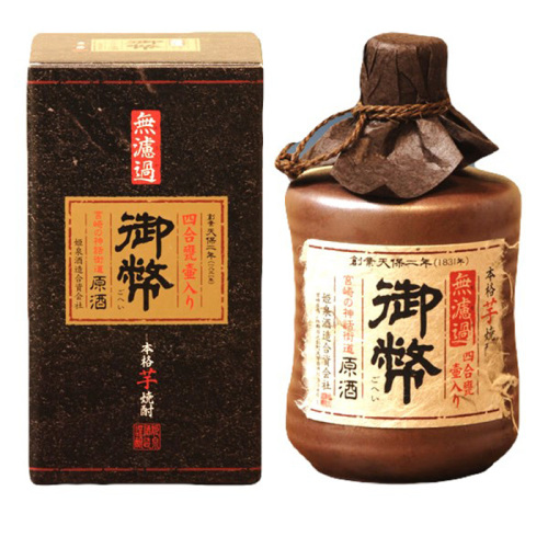 本格芋焼酎 無濾過御幣 – だれやみ 宮崎県焼酎サイト
