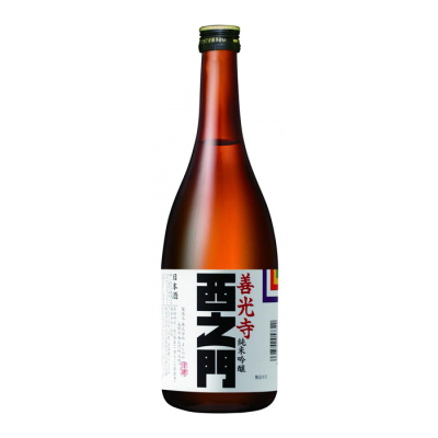 【日本酒(純米吟醸酒)】長野県〔よしのや〕西之門 善光寺純米吟醸 720ml