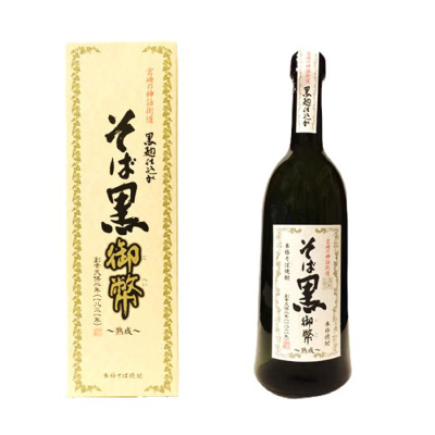 【焼酎(そば焼酎)】宮崎県〔姫泉酒造〕そば黒御幣 720ml