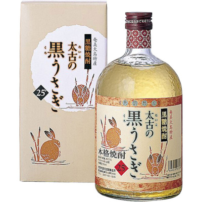 【焼酎(黒糖焼酎)】鹿児島県〔弥生焼酎醸造所〕太古の黒うさぎ 720ml
