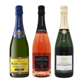 シャンパーニュ3本セット【Eセット】
