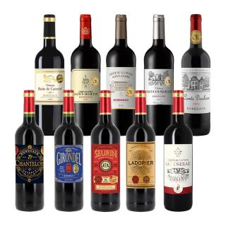 フランスボルドー金賞受賞赤ワイン10本セット【Fセット】