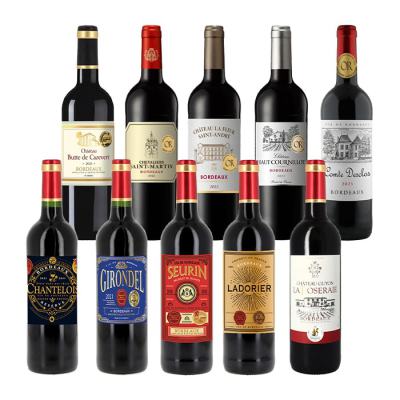 フランスボルドー金賞受賞赤ワイン10本セット【Fセット】