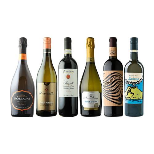 イタリアワイン750ml✖️6本セット イタリア お土産 イタリアワイン飲み比べ 6本セット 各750ml