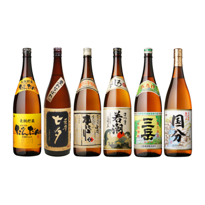 【焼酎(芋焼酎)】三岳が入った焼酎6本セット