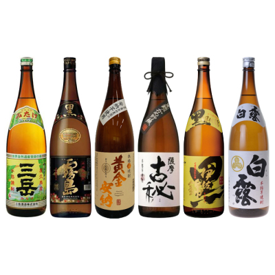 【焼酎(芋焼酎)】三岳が入った焼酎6本セット