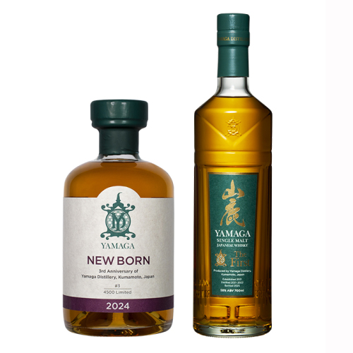 山鹿蒸溜所 ジャパニーズウイスキー 山鹿ザ・ファースト&山鹿NEW BORN