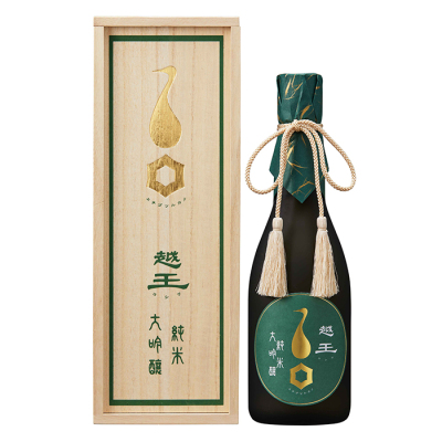 7.【日本酒(純米大吟醸酒)】新潟県〔越後鶴亀酒造〕越王 純米大吟醸 隼人（はやと）