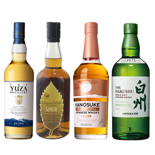 阪急の和洋酒セレクション 国産ウイスキー 飲み比べ4本セット Bセット FD1