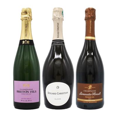 シャンパーニュ主要産地『コート・デ・ブラン』『ヴァレ・ド・ラ・マルヌ』『モンターニュ・ド・ランス』3本セット【Hセット】