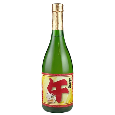 【日本酒(純米酒)】鳥取県〔株式会社稲田本店〕稲田姫 特別純米酒 干支ラベル