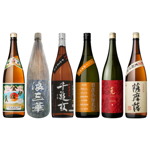 「伊佐美」入り芋焼酎６本セット 焼酎(芋焼酎)】伊佐美入り 鹿児島県 蔵元飲み比べ 焼酎6本セット