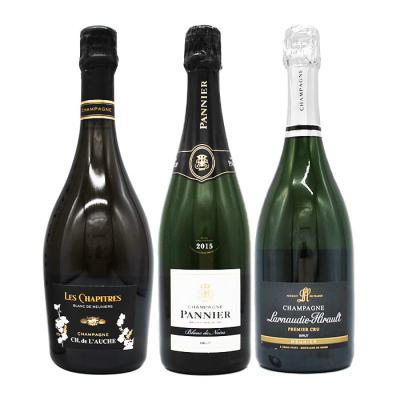 シャンパーニュ地方の黒ブドウからのコク・旨みを楽しむブラン・ド・ノワール特集【Cセット】