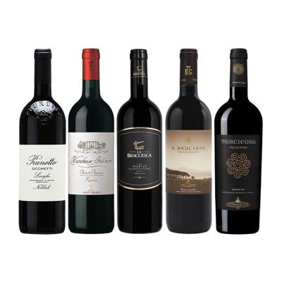 イタリアワイン界の巨匠アンティノリファミリー 赤ワイン5本セット【Dセット】