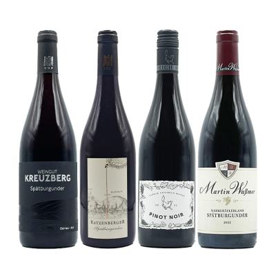 気候変動で注目を浴びるドイツのシュペートブルグンダー4本セット【Eセット】