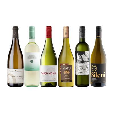 プティ・シャブリが入った6カ国の辛口白ワイン6本セット【Jセット】
