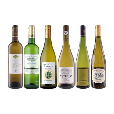フランス 品種別白ワイン6本セット【Jセット】