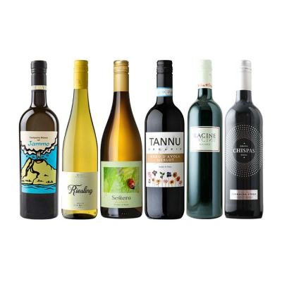 スクリューキャップで気軽にワインを楽しめる赤・白ワイン6本セット【Nセット】