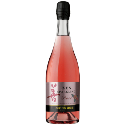 岩の原ワイン 善 スパークリングワイン ロゼ