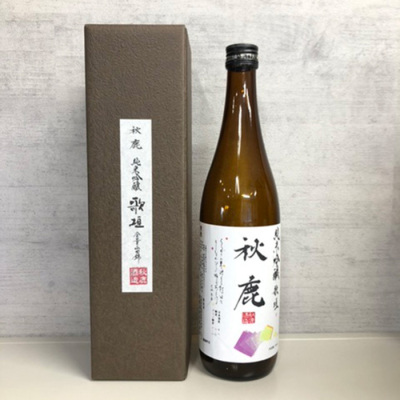 【日本酒(純米吟醸酒)】大阪府〔秋鹿酒造〕秋鹿 純米吟醸 歌垣 720ml