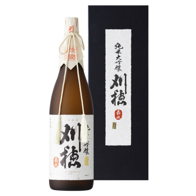 【日本酒(純米大吟醸酒)】秋田県〔秋田清酒〕刈穂 純米大吟醸 嘉永 1,800ml