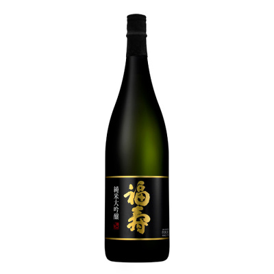 【日本酒(純米大吟醸酒)】兵庫県〔神戸酒心館〕福寿 純米大吟醸 黒ラベル 1,800ml