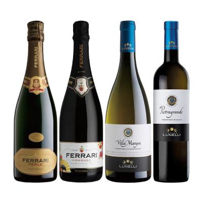「フェッラーリ社」が手掛ける北イタリアワイン4本セット【Eセット】