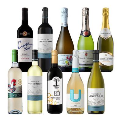 家飲みがもっと楽しくなる！ストックワイン10本セット【Iセット】