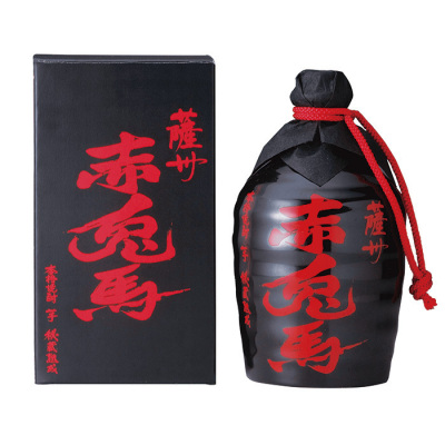 【焼酎(芋焼酎)】鹿児島県〔濱田酒造〕赤兎馬 徳利