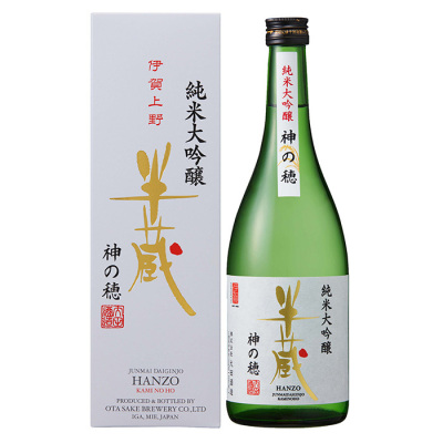 【日本酒(純米大吟醸酒)】三重県〔大田酒造〕半蔵 純米大吟醸 神の穂 720ml