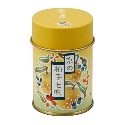 京の柚子七味 缶