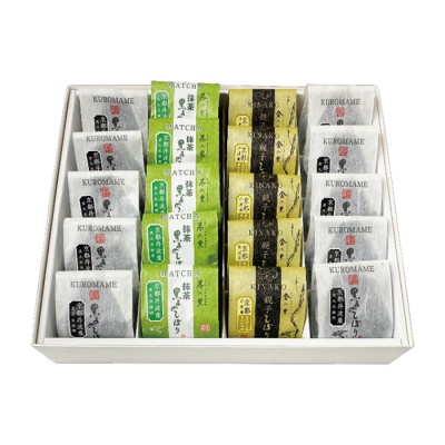 京丹波産黒豆菓子3種詰め合わせ20入