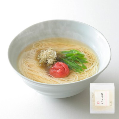 梅にゅうめん