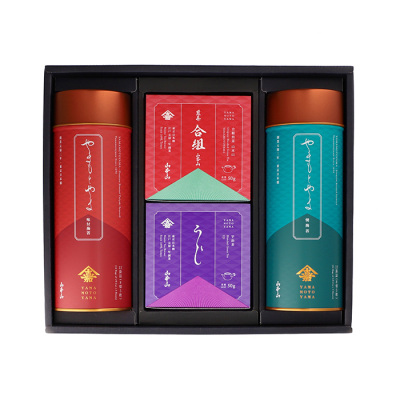 お茶箱海苔缶詰合せ