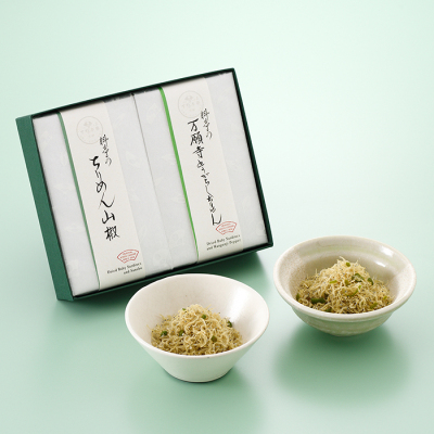 料亭のご馳走 二撰「ちりめん山椒・万願寺とうがらしちりめん」