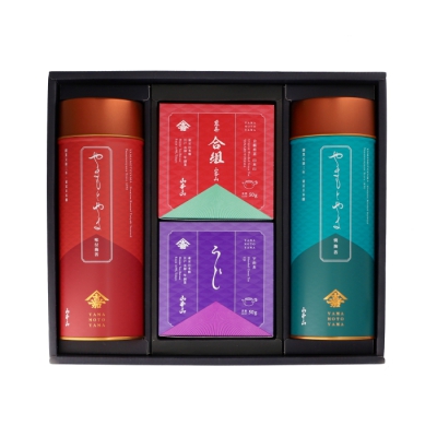 お茶箱海苔缶詰合せ