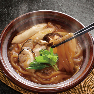 かなわ名物 かなわのかき入り土手うどん