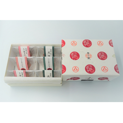 ＜縁起山海＞山海うめ 六個入