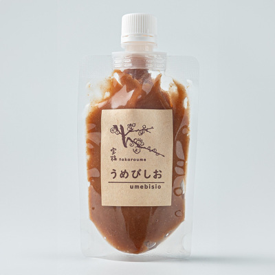 宝梅「紬」梅びしお150g スタンドパック