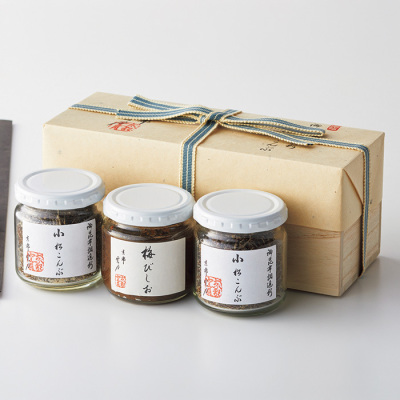 小松こんぶ・梅びしお詰め合わせ