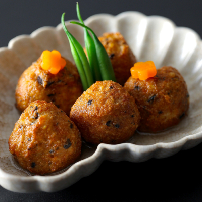 下鴨茶寮のおばんざい 料亭のひろうす煮