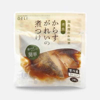 からすがれいの煮つけ