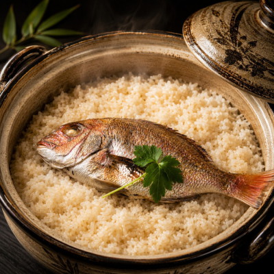 天然 明石鯛めしのもと