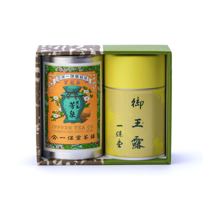 玉露 滴露・煎茶 芳泉 小缶詰合せ