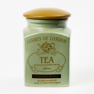 陶器製キャディ トリュフチョコレート リーフバッグ